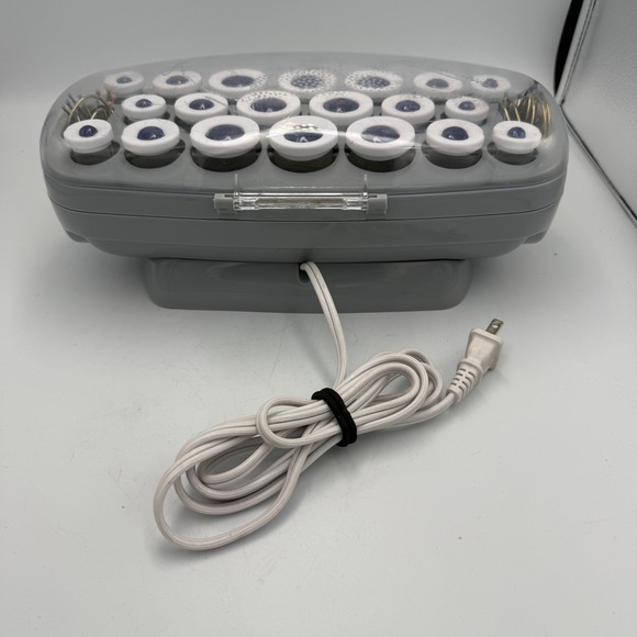 BaBylissPRO Nano Titanium 20 Roller Hair Setter BABCHV21 Gray Hot Rollers Clips - Picture 3 of 4